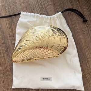 Gold Clutch Bag